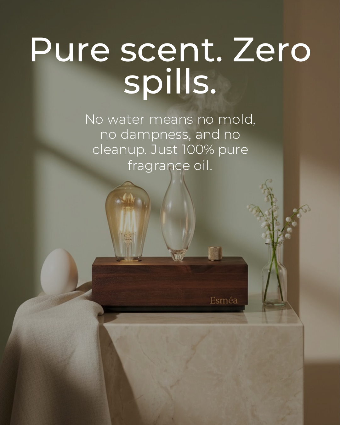 ESMÉA EDISON WIRELESS (With Signature Fragrance Oil)